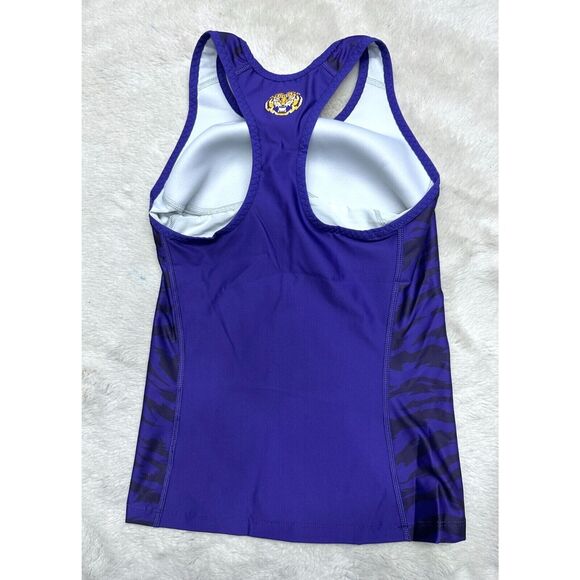 Nike Pro Elite LSU Tigers Track Field Running top Singlet 825142-XXX Women Small - Picture 5 of 7